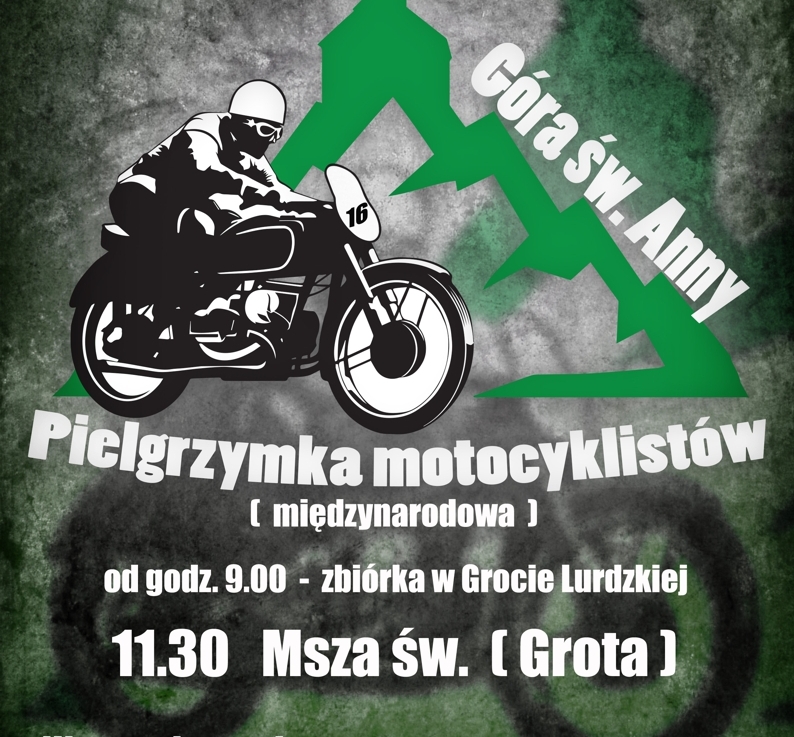 Międzynarodowa pielgrzymka motocyklistów Góra św. Anny 05.08.2018r.
